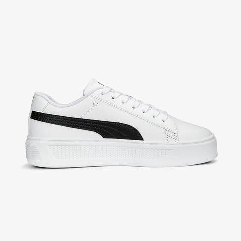  Puma Smash Platform V3 Kadın Beyaz Günlük Spor Ayakkabı