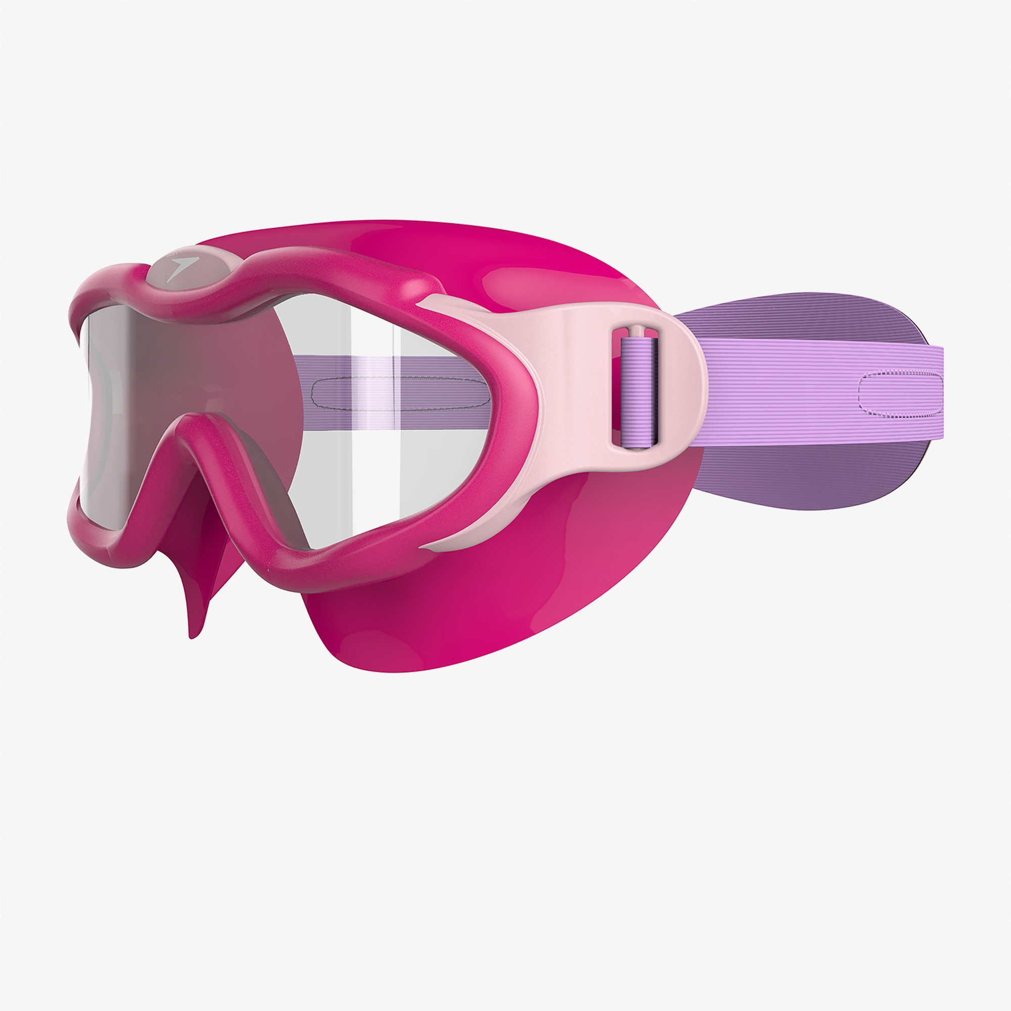 Speedo Sea Squad Mask Çocuk Pembe Yüzücü Gözlüğü