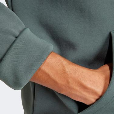  adidas Fi Bos Hd Erkek Yeşil Günlük Sweatshirt