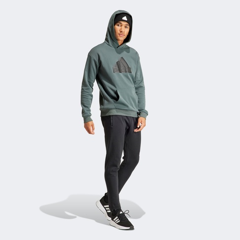  adidas Fi Bos Hd Erkek Yeşil Günlük Sweatshirt