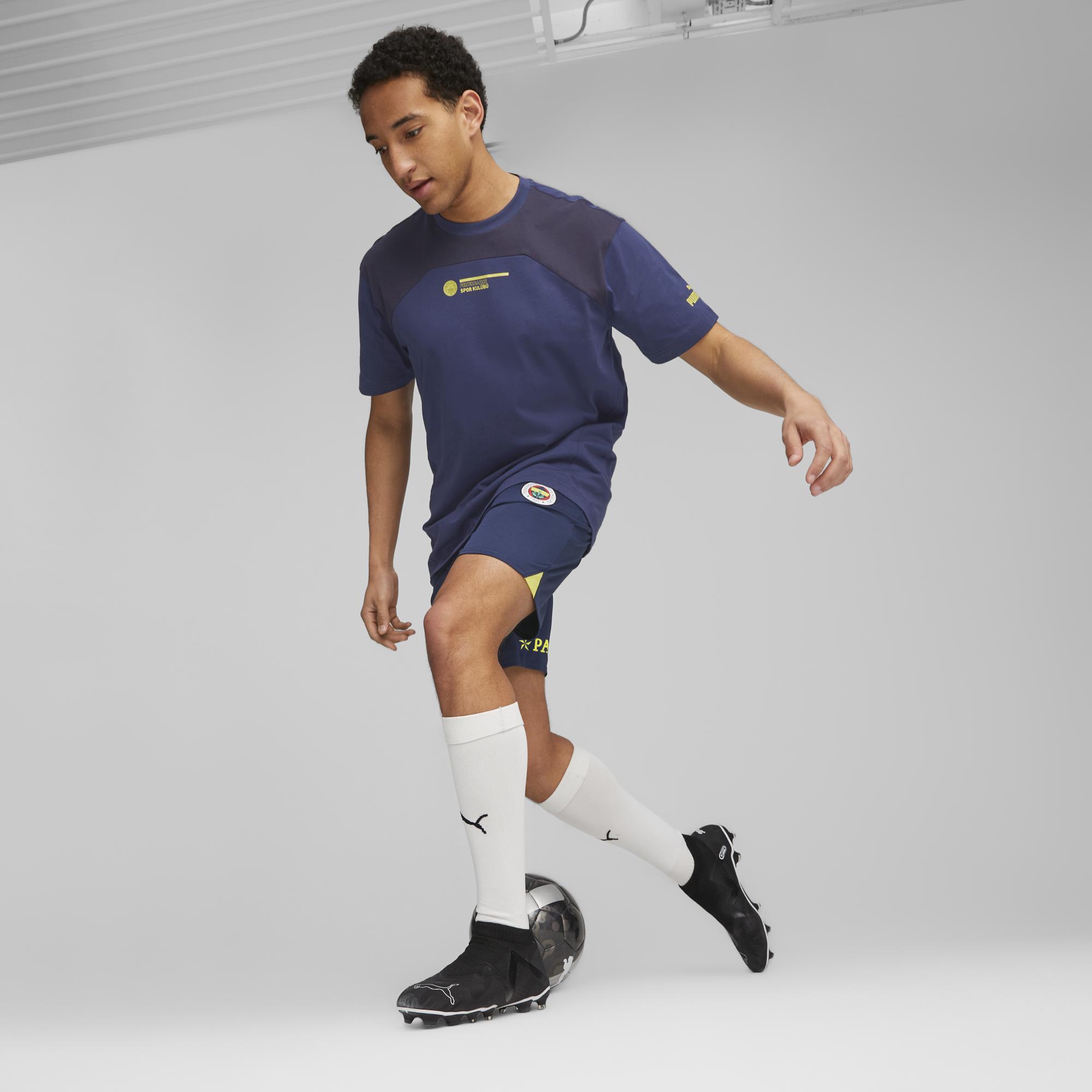 Puma Fenerbahçe 23/24 Erkek Mavi Futbol Şort