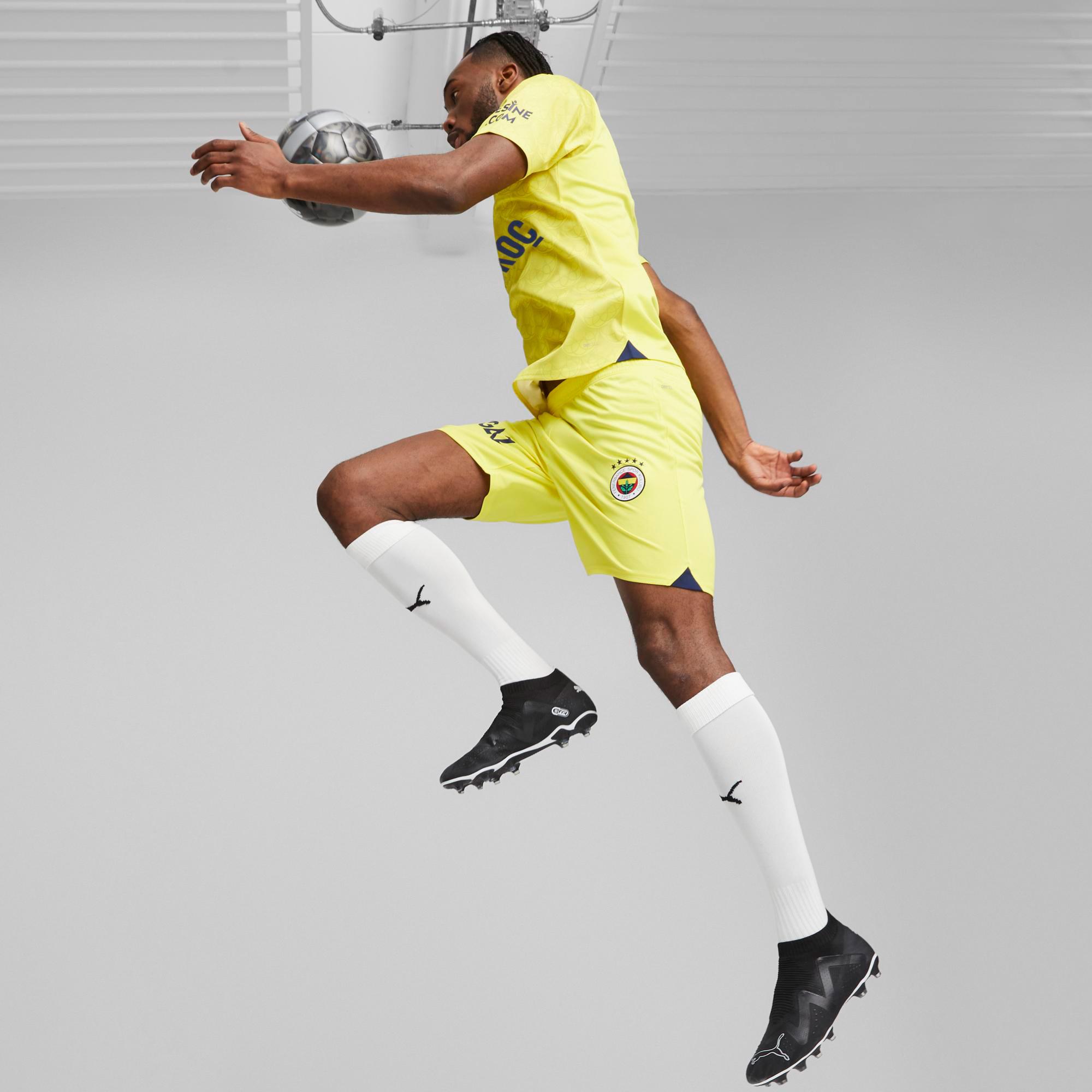 Puma Fenerbahçe S.K. 23/24 Erkek Sarı Futbol Şortu
