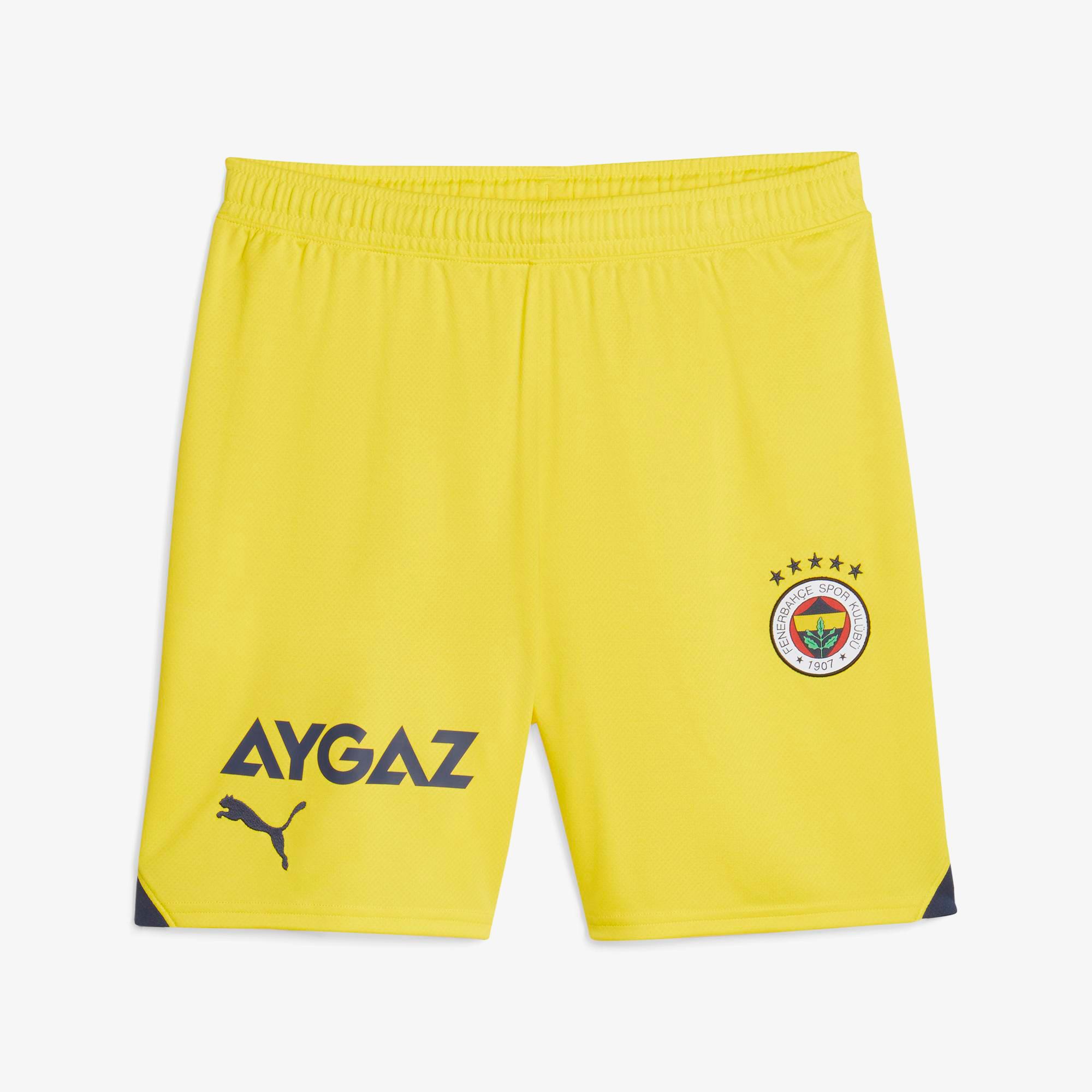 Puma Fenerbahçe S.K. 23/24 Erkek Sarı Futbol Şortu
