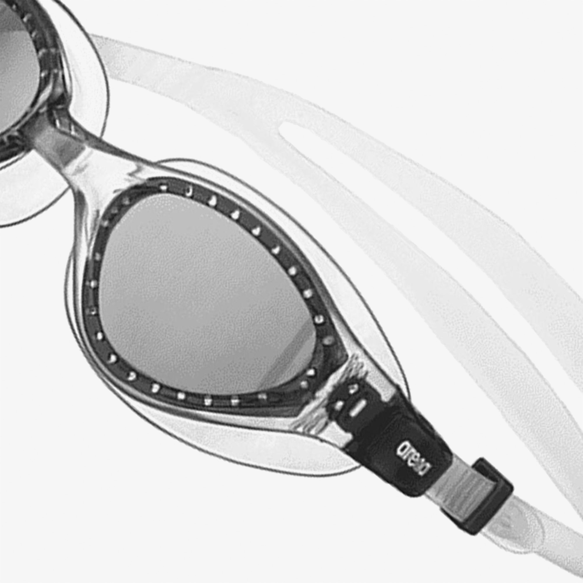 Arena Cruiser Evo Junior Unisex Beyaz Yüzücü Gözlüğü