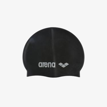  Arena Classic Silicone Unisex Siyah Yüzücü Bone