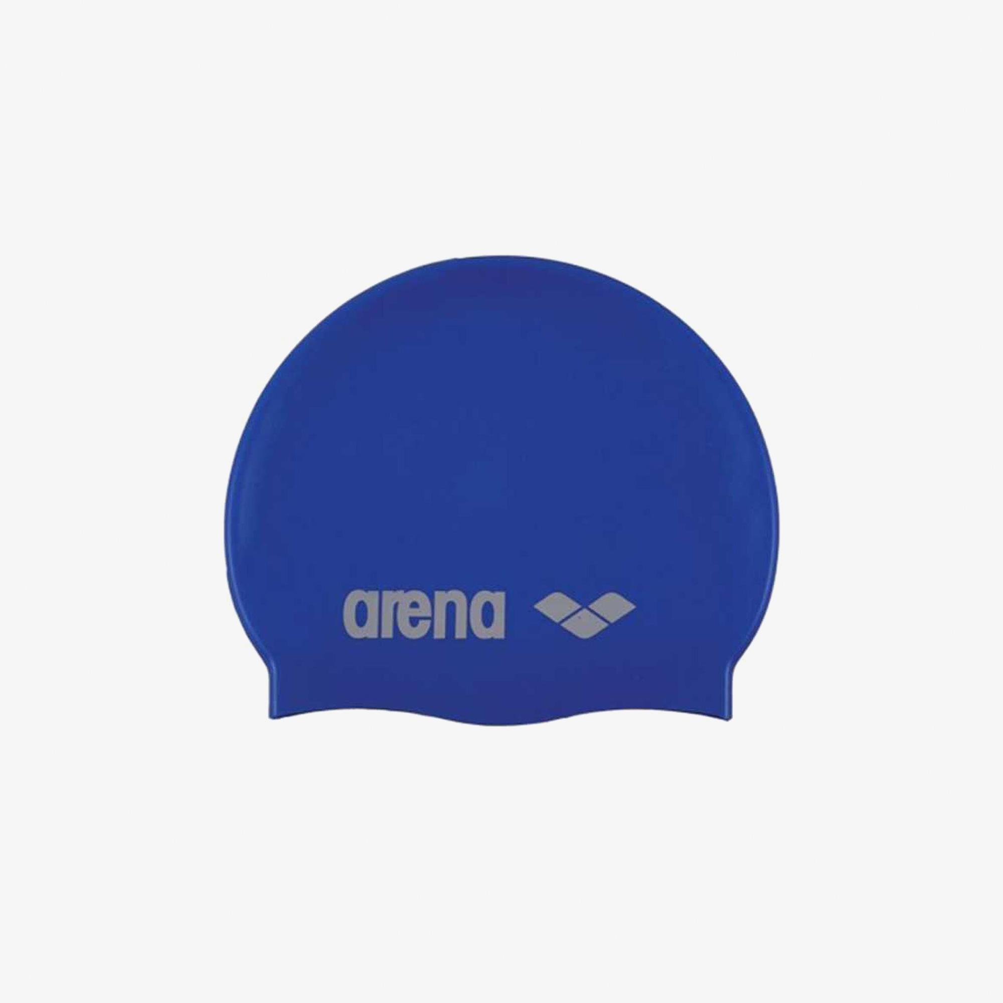 Arena Classic Silicone Unisex Mavi Yüzme Bonesi