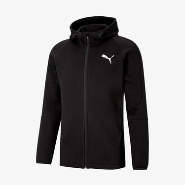  Puma Evostripe Erkek Siyah Günlük Sweatshirt