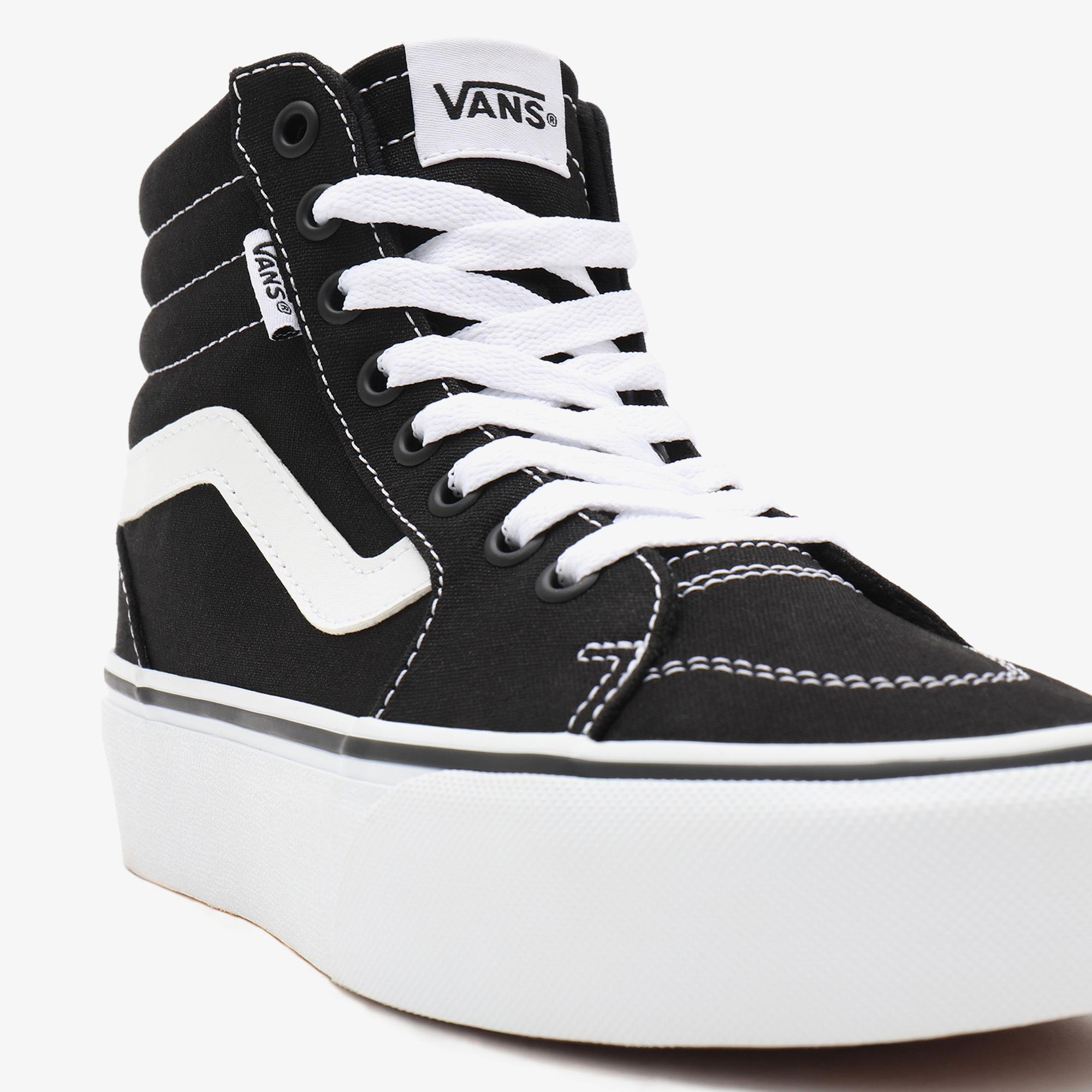 Vans Filmore Hi Platform Kadın Siyah Sneaker