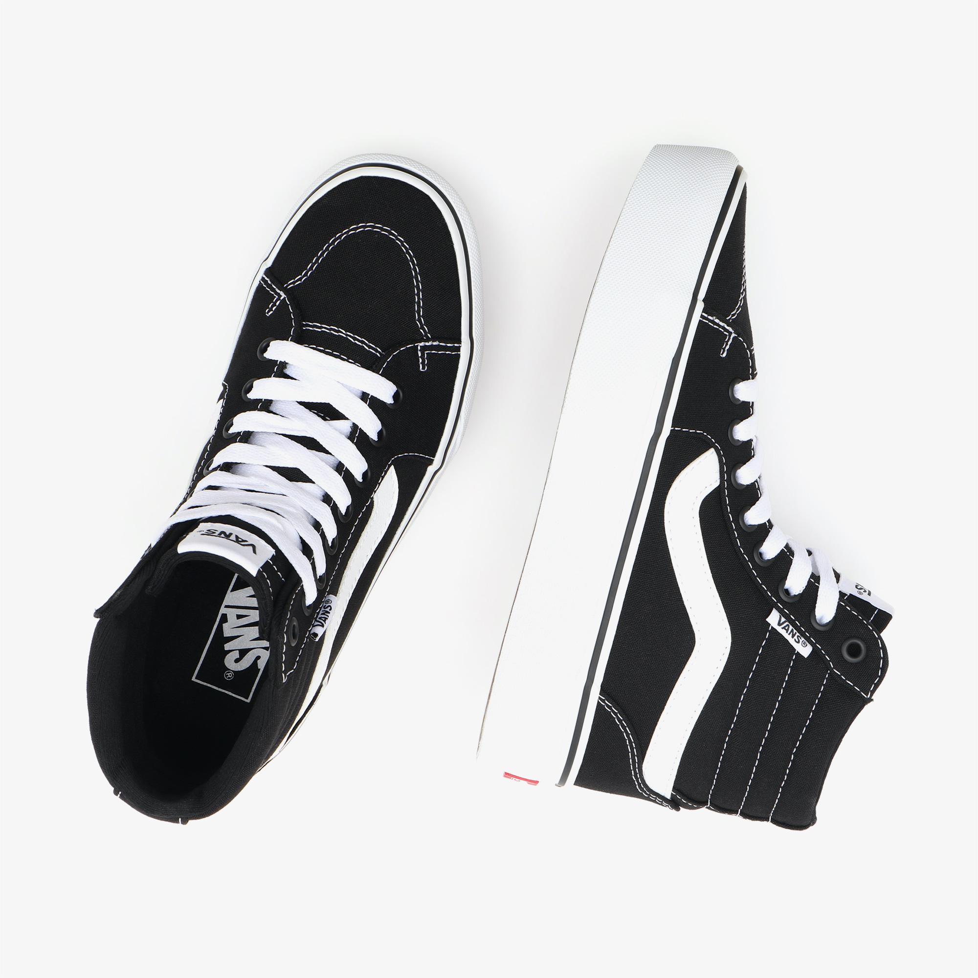 Vans Filmore Hi Platform Kadın Siyah Sneaker