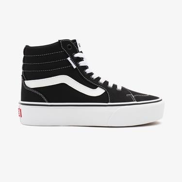  Vans Filmore Hi Platform Kadın Siyah Sneaker