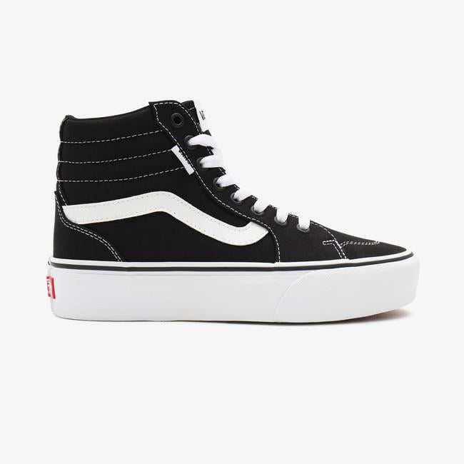  Vans Filmore Hi Platform Kadın Siyah Sneaker