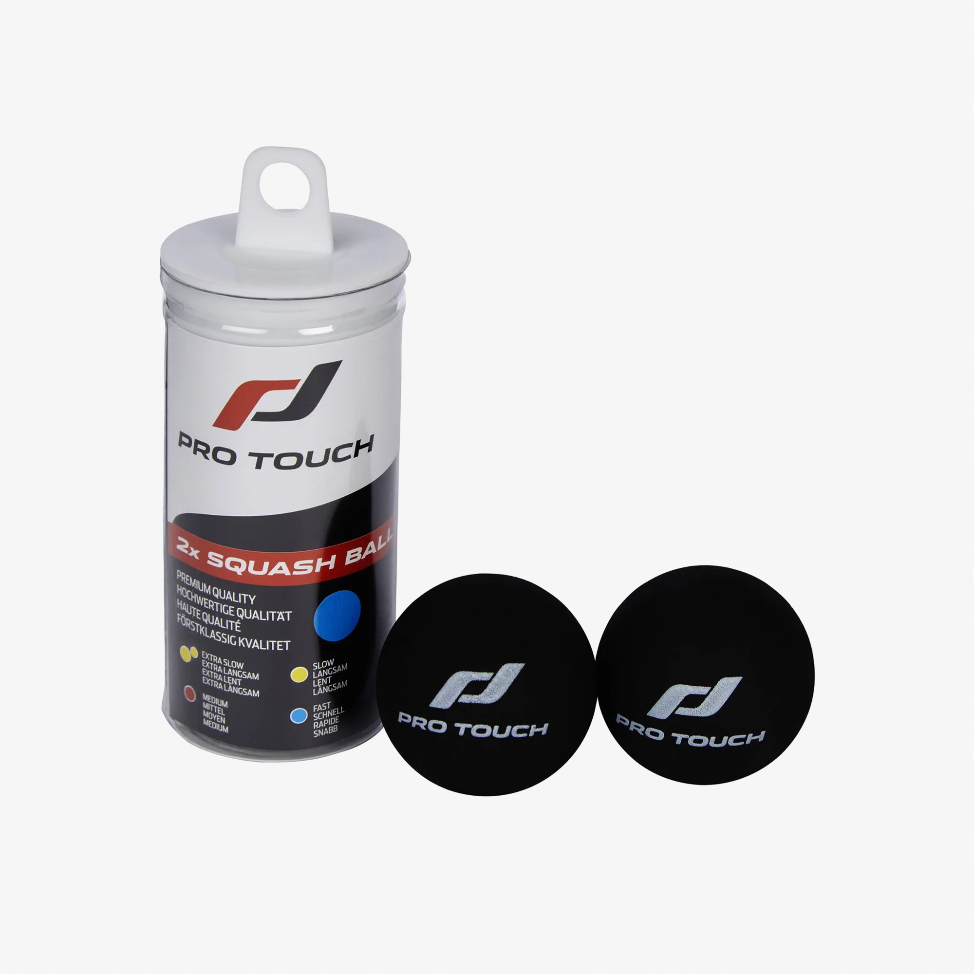  Tecno Pro 2 Adet Mavi Squash Topu