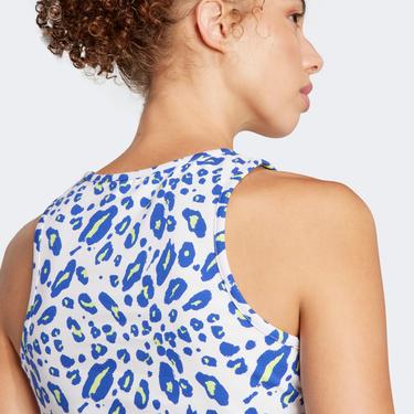  adidas Anml Cro Tk Kadın Beyaz Günlük Bra