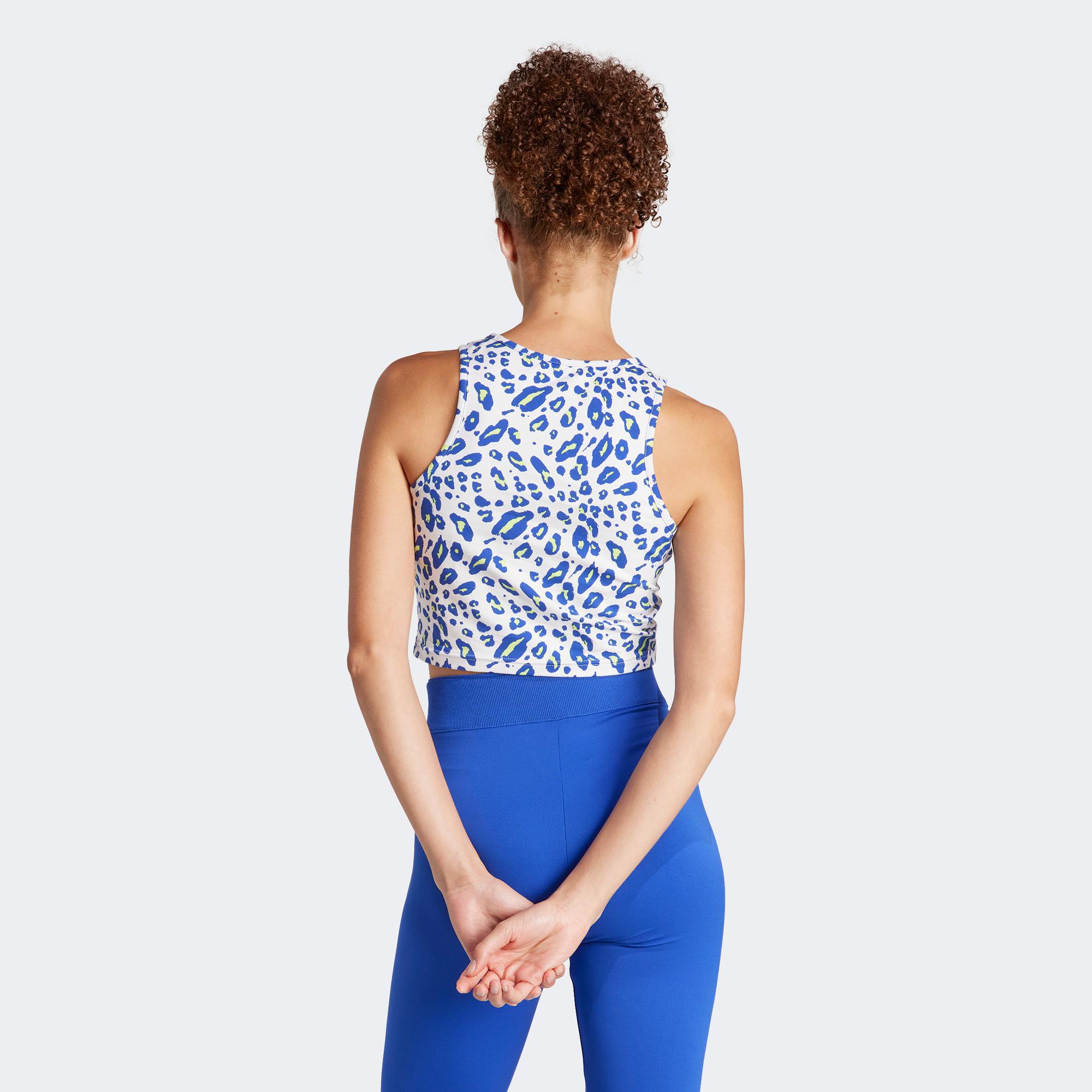 adidas Anml Cro Tk Kadın Beyaz Günlük Bra