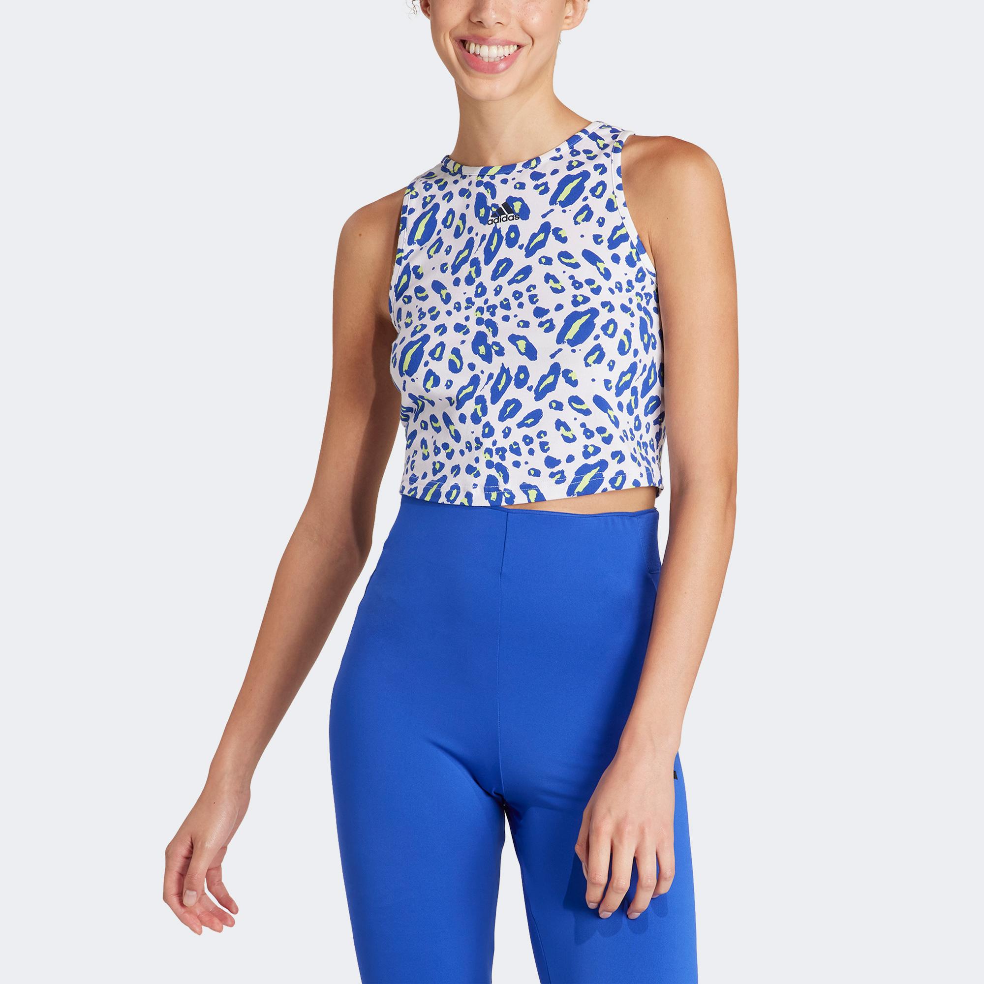 adidas Anml Cro Tk Kadın Beyaz Günlük Bra