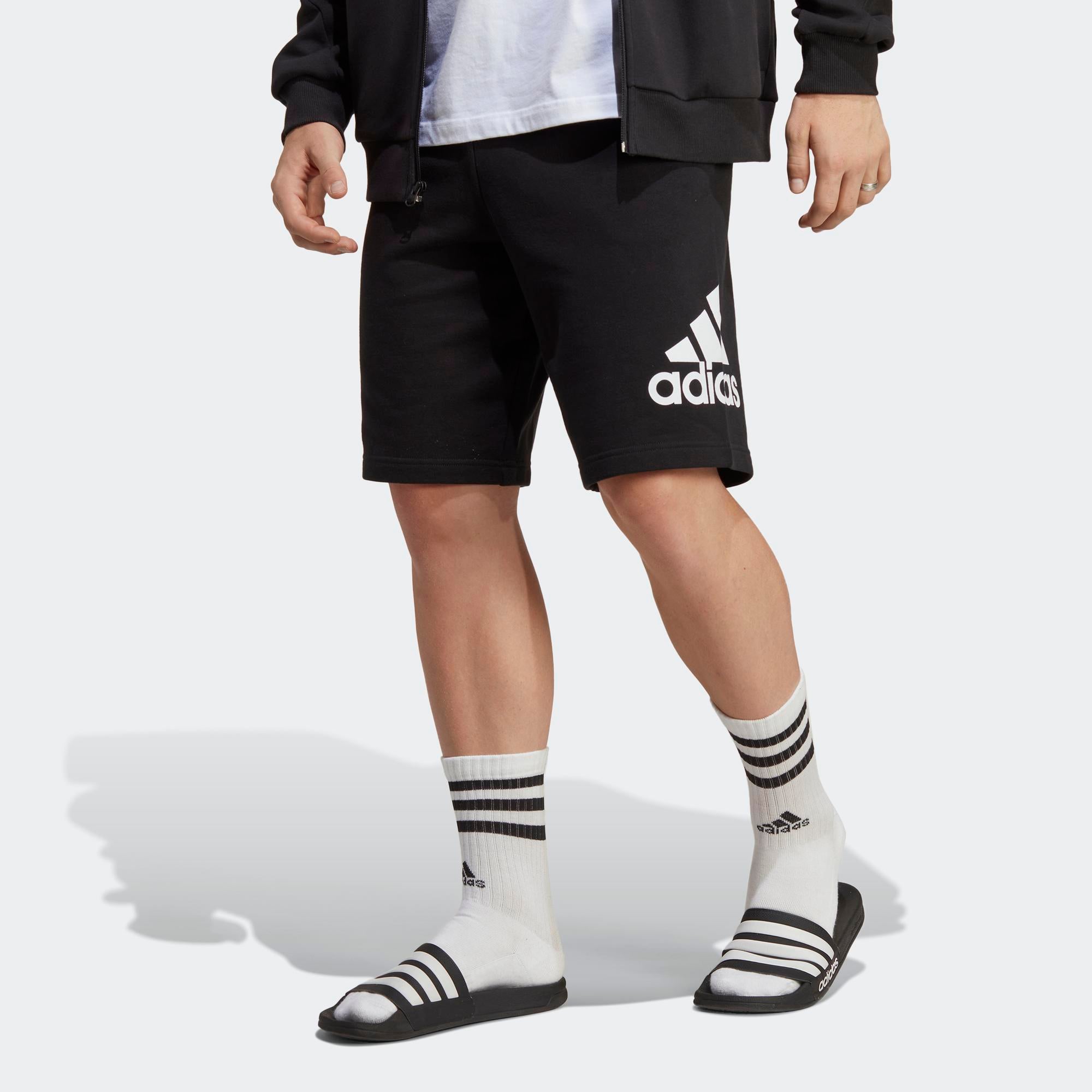 adidas Big Logo French Terry Erkek Siyah Şort