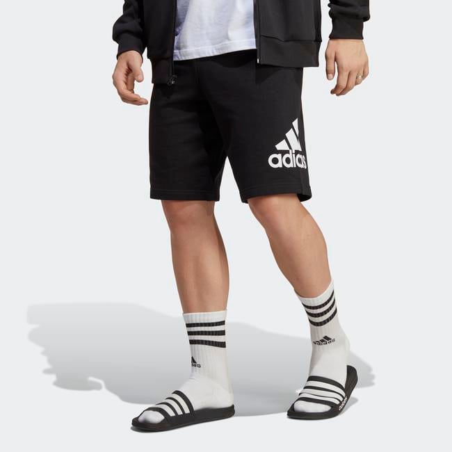  adidas Big Logo French Terry Erkek Siyah Şort
