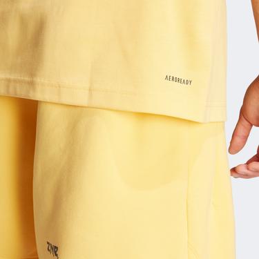  adidas Z.N.E. Tee Erkek Sarı Günlük T-Shirt