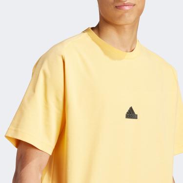  adidas Z.N.E. Tee Erkek Sarı Günlük T-Shirt