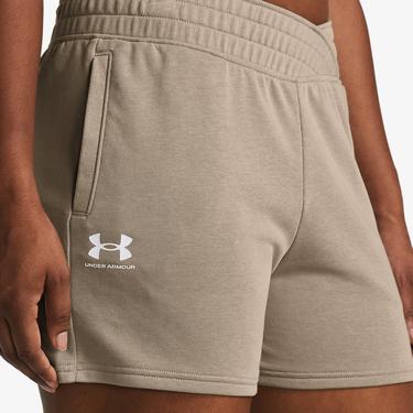  Under Armour Rival Terry Kadın Kahverengi Şort