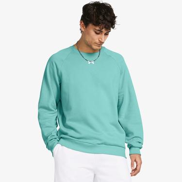  Under Armour Rival Fleece Erkek Mavi Günlük Sweatshirt