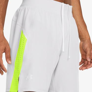  Under Armour Launch Pro Erkek Beyaz Şort