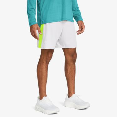  Under Armour Launch Pro Erkek Beyaz Şort