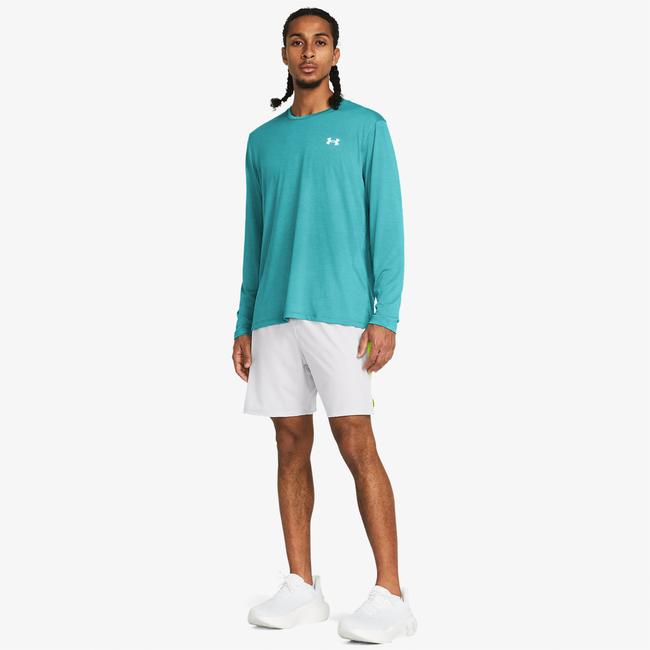  Under Armour Launch Pro Erkek Beyaz Şort