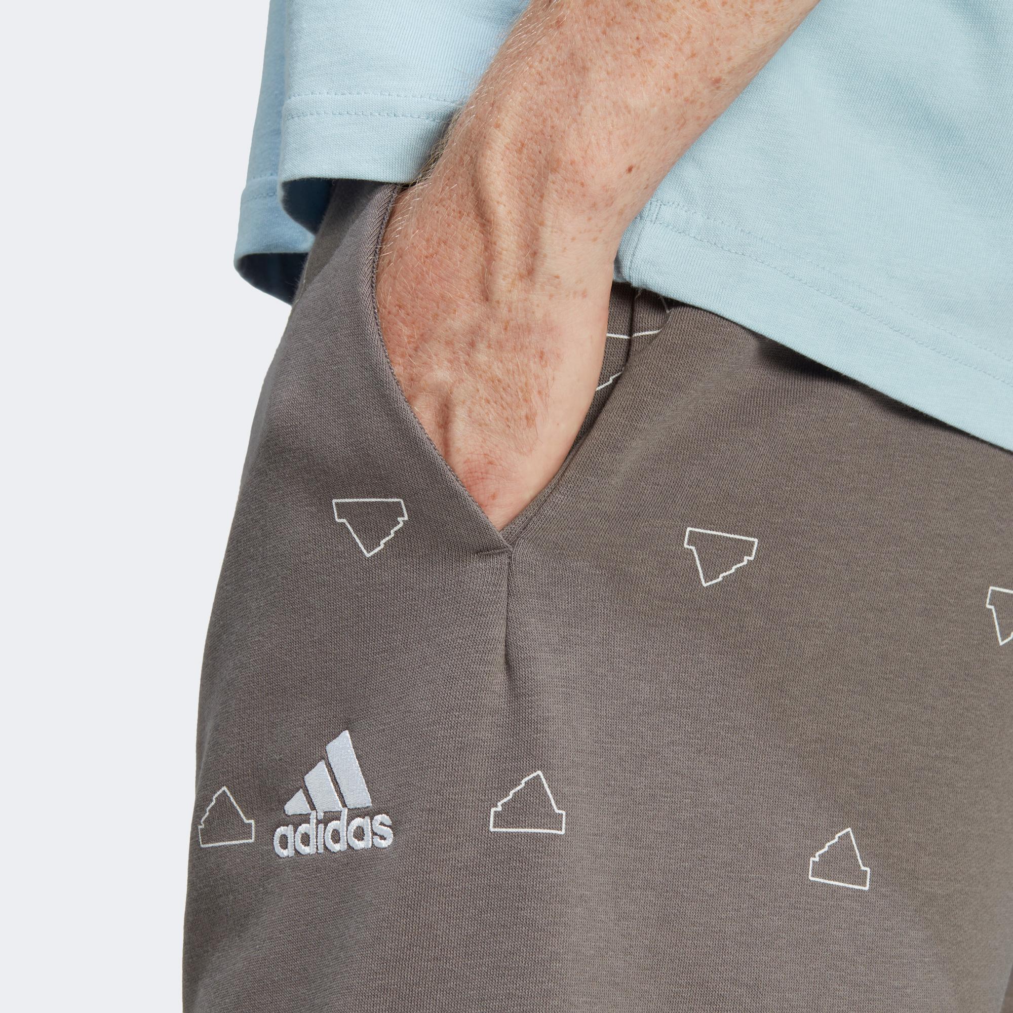 adidas  Erkek Gri Günlük Şort