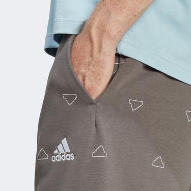  adidas  Erkek Gri Günlük Şort