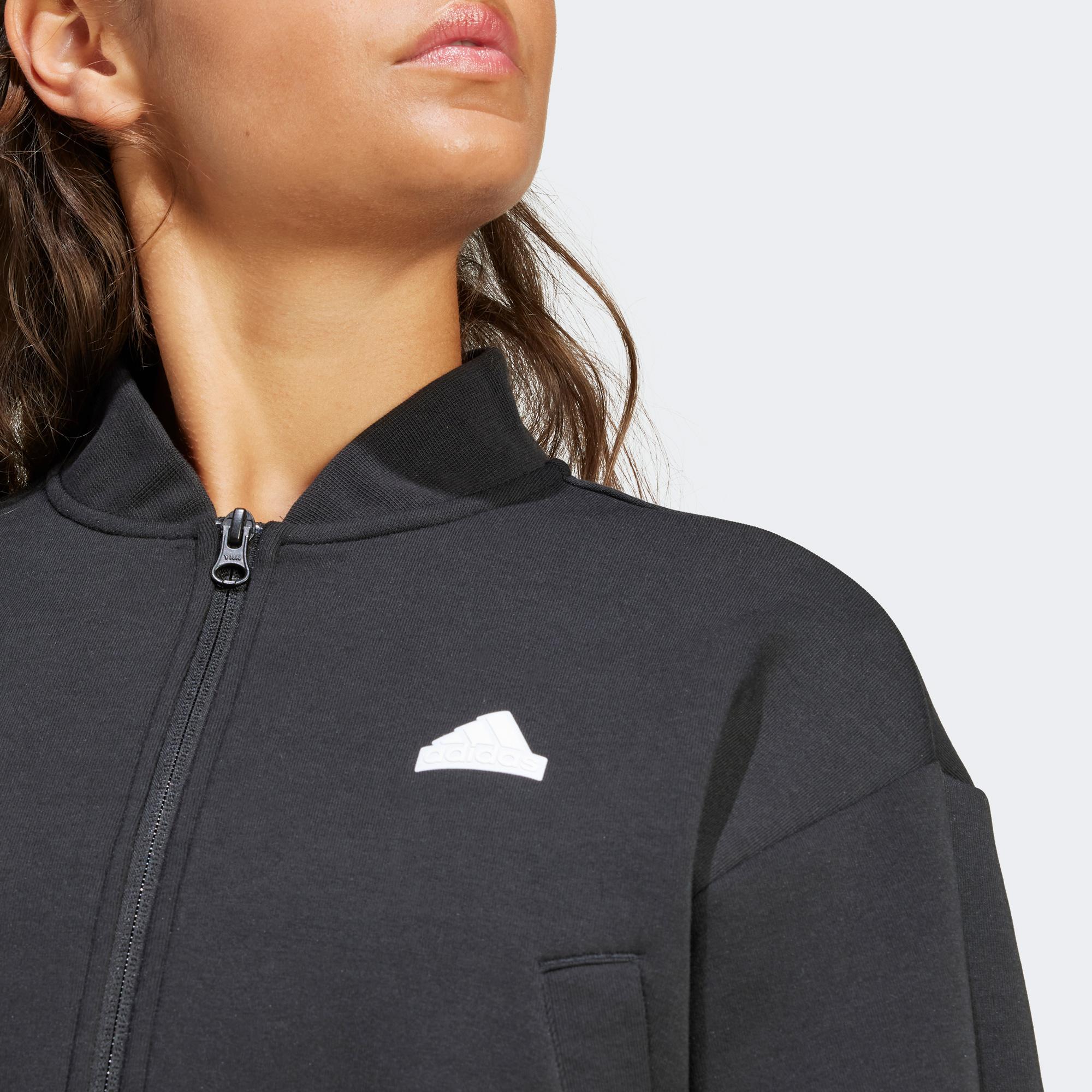 adidas Fi 3S Bomber Kadın Siyah Günlük Ceket