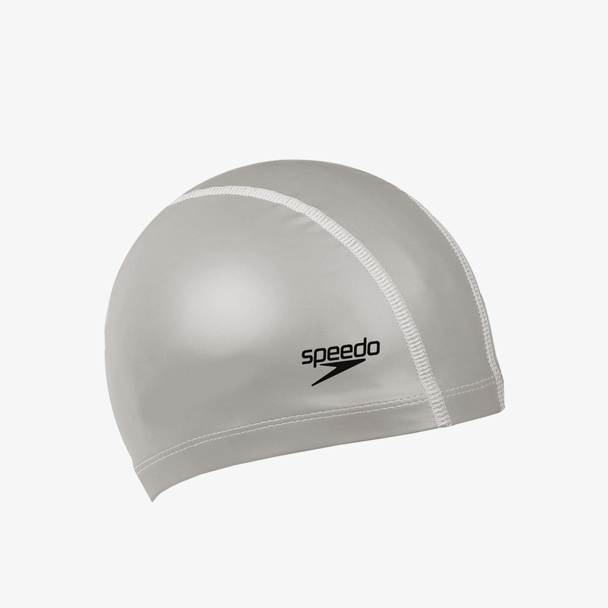 Speedo Pace Unisex Gri Yüzücü Bonesi