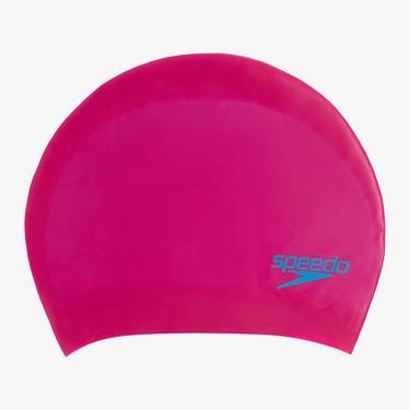  Speedo Long Hair Unisex Pembe Yüzücü Bonesi