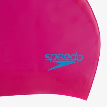  Speedo Long Hair Unisex Pembe Yüzücü Bonesi
