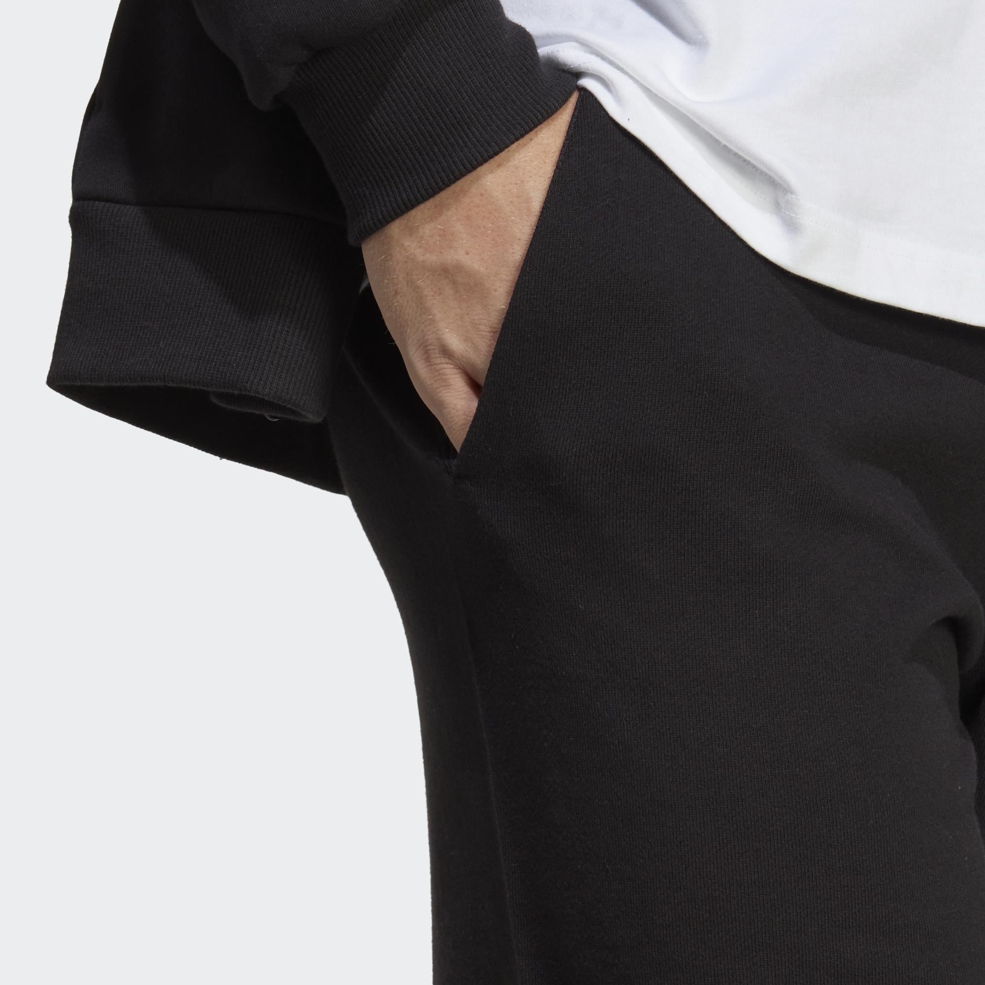 adidas Big Logo French Terry Erkek Siyah Şort