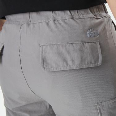  Erkek Relaxed Fit Gri Bermuda