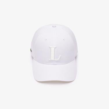 Lacoste Unisex Beyaz Şapka