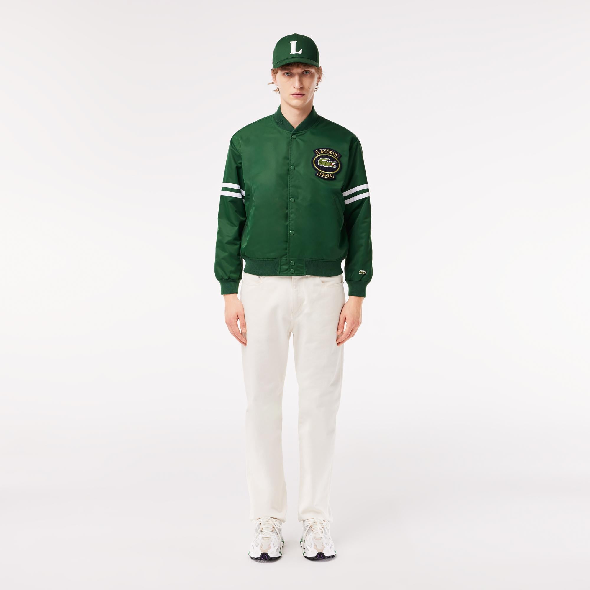 Lacoste Unisex Baskılı Yeşil Şapka