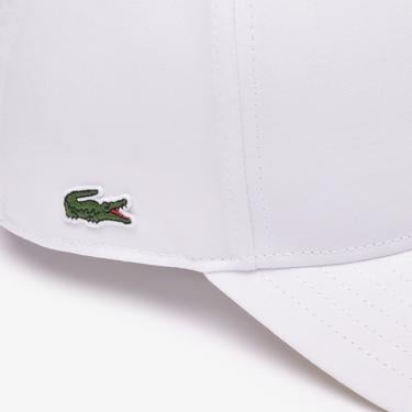  Lacoste Unisex Beyaz Şapka