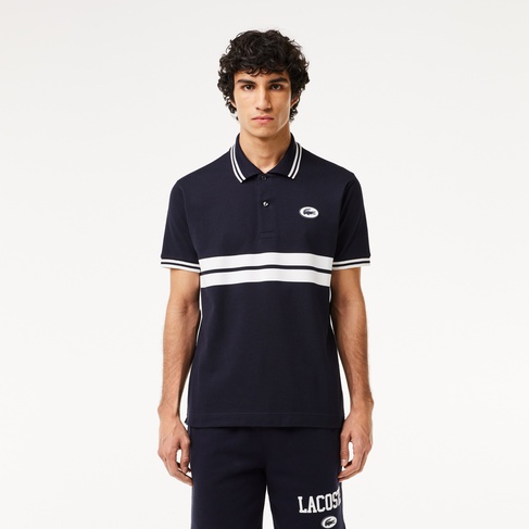  Lacoste Erkek Lacivert Polo