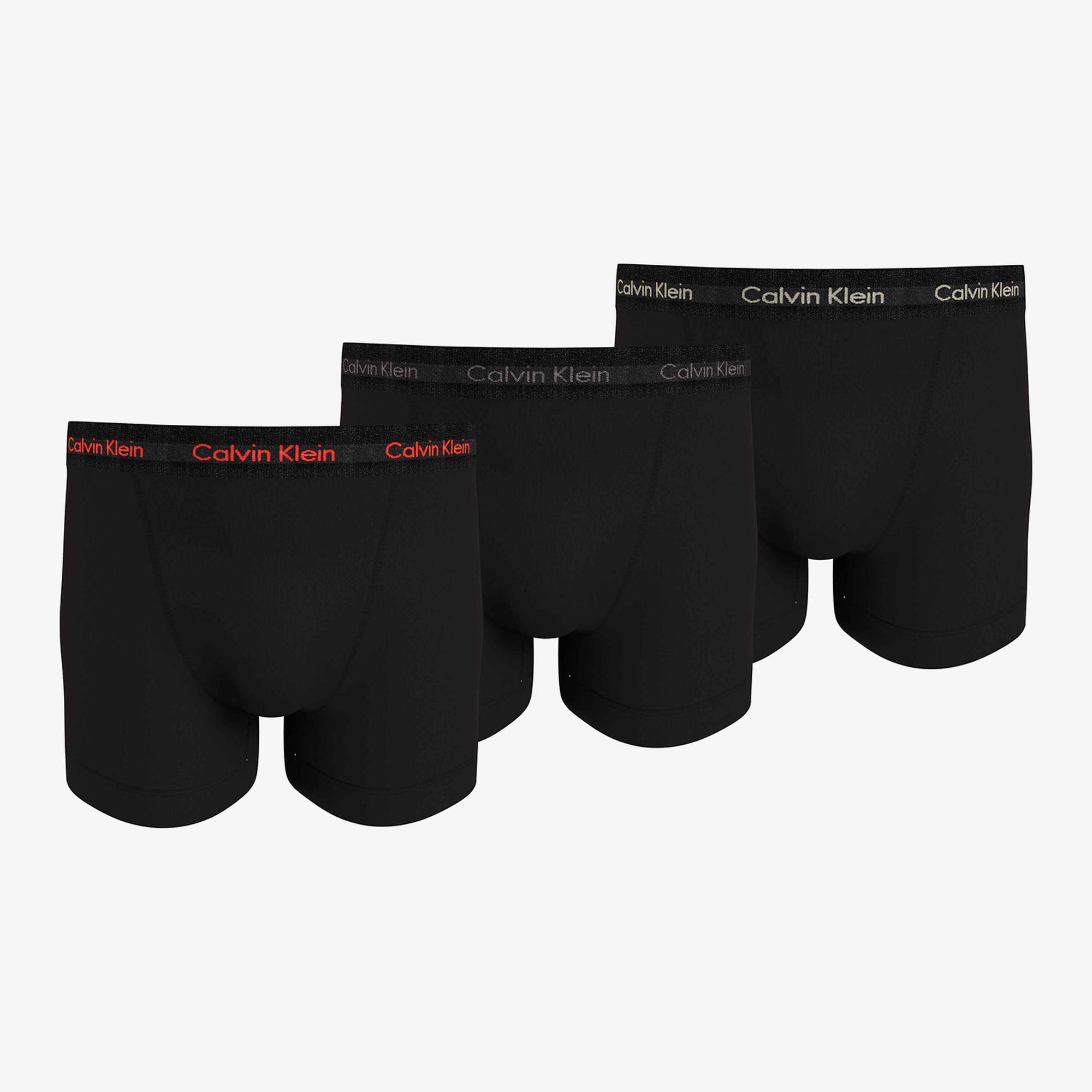 Calvin Klein Cotton Stretch Erkek Siyah Boxer