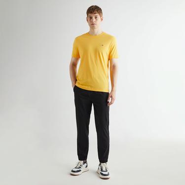  GANT Erkek Sarı Regular Fit Bisiklet Yaka T-Shirt