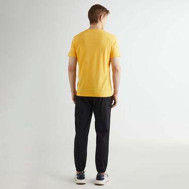  GANT Erkek Sarı Regular Fit Bisiklet Yaka T-Shirt