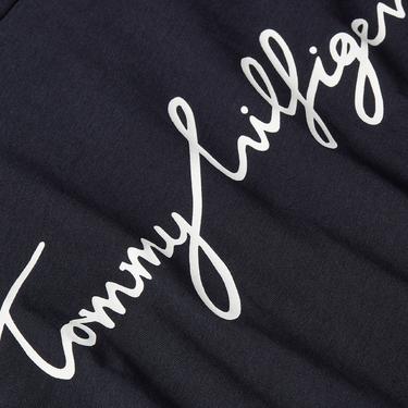  Tommy Hilfiger Kadın Lacivert T-Shirt