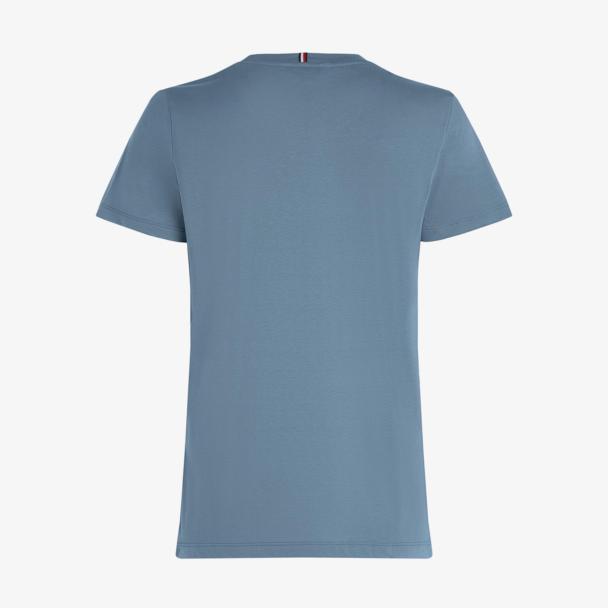 Tommy Hilfiger Kadın Mavi T-Shirt