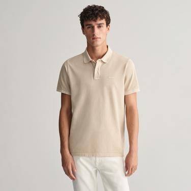  GANT Erkek Bej Regular Fit Logolu Polo