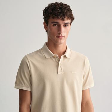  GANT Erkek Bej Regular Fit Logolu Polo