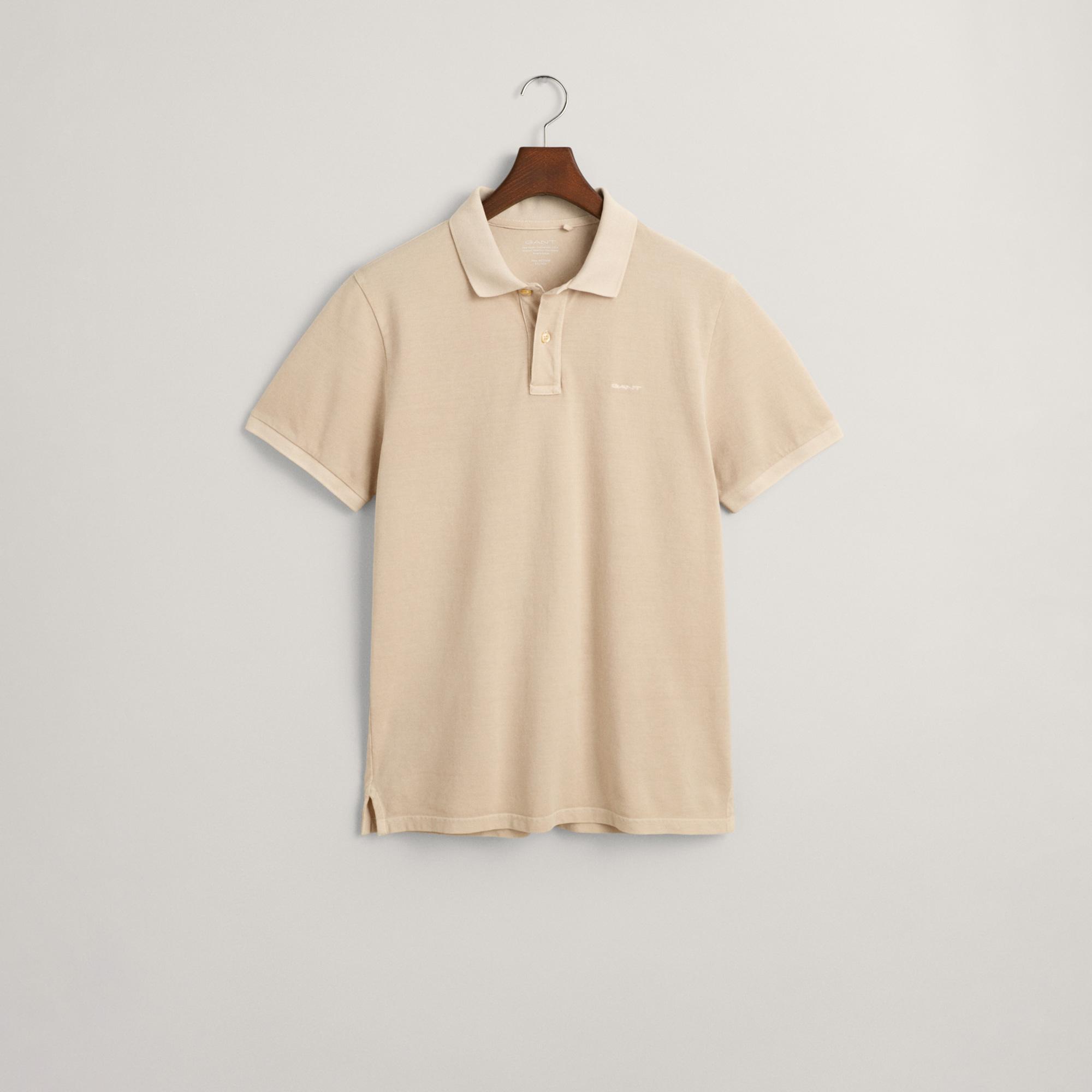 GANT Erkek Bej Regular Fit Logolu Polo