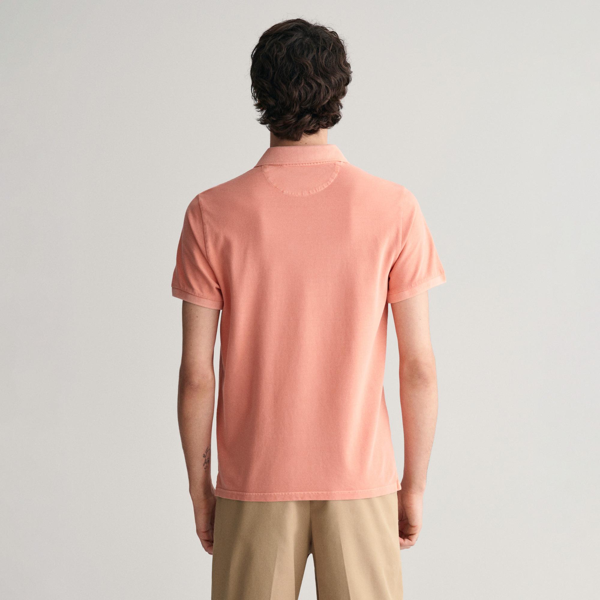 GANT Erkek Pembe Regular Fit Logolu Polo