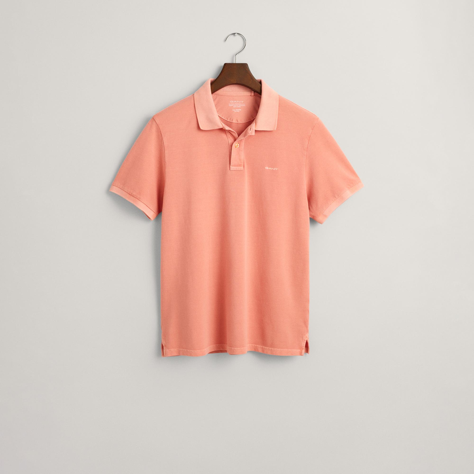 GANT Erkek Pembe Regular Fit Logolu Polo